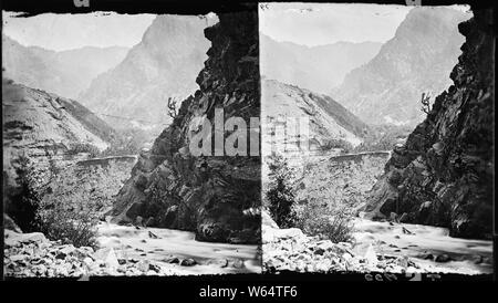 Devil's Gate, Weber Canyon. Weber County, Utah Stockfoto