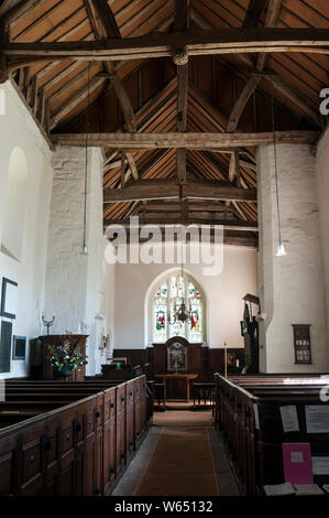 Mariä Himmelfahrt, einezeigen, Warwickshire, England, UK Stockfoto