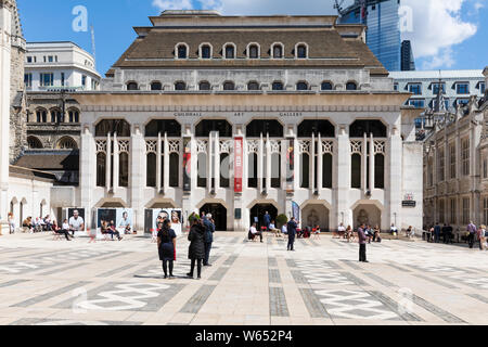 Die Guildhall Art Gallery in London, England, UK. Stockfoto