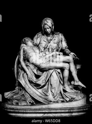 Die Pietà von Michelangelo, 1497-1499 Stockfoto