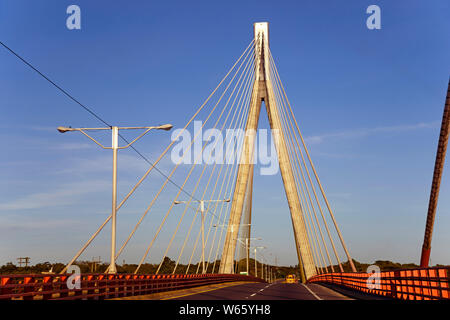 Mauricio Baez Brücke, San Pedro de Macoris, Dominikanische Republik, Karibik, Nordamerika Stockfoto