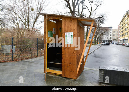 Toilette, Genthiner Straße, Magdeburger Platz, Tiergarten, Mitte, Berlin, Deutschland Stockfoto