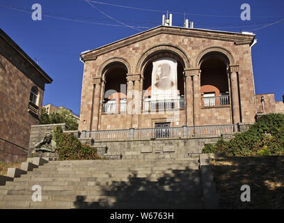 Museum von Hovhannes Tumanyan in Eriwan. Armenien Stockfoto