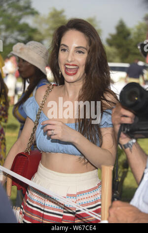 Christie Brinkley host Polo in den Hamptons Mit: Alexa Ray Joel Wo: Bridgehampton, New York, United States Wann: 29 Jun 2019: Rob Rich/WENN.com Stockfoto