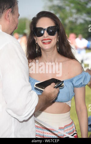 Christie Brinkley host Polo in den Hamptons Mit: Alexa Ray Joel Wo: Bridgehampton, New York, United States Wann: 29 Jun 2019: Rob Rich/WENN.com Stockfoto