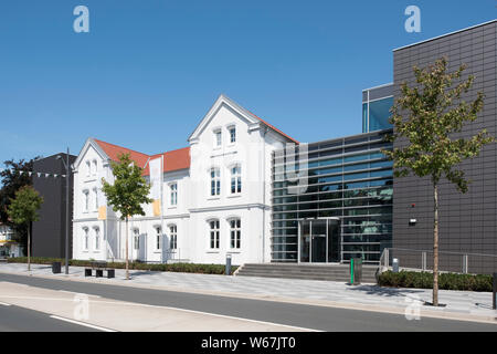 Deutschland, Nordrhein-Westfalen, Kreis Gütersloh, Verl, Rathaus Stockfoto