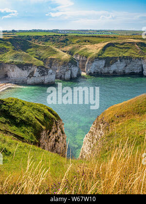 North Landing Bay, Yorkshire, Großbritannien. Stockfoto
