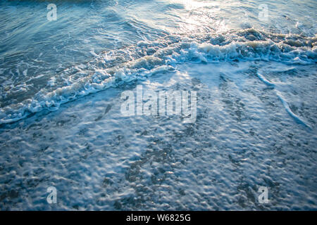 Daytona Beach Florida. Juli 07, 2019 Wellen an der Küste. Stockfoto