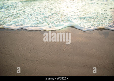 Daytona Beach Florida. Juli 07, 2019 Wellen an der Küste. Stockfoto