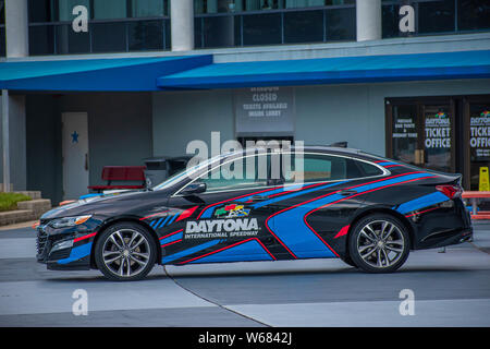 Datytona, Florida. Juli 18, 2019. Daytona 500 Auto auf dem Daytona International Speedway. Stockfoto