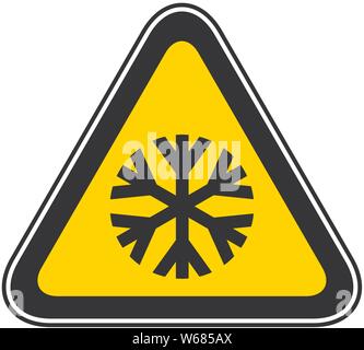 Dreieckige Warnung Gefahrensymbol Stock Vektor