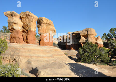 Devils Garden in Utah Stockfoto