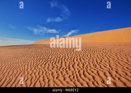 Dünen in der Sahara in das Herz von Afrika Stockfoto