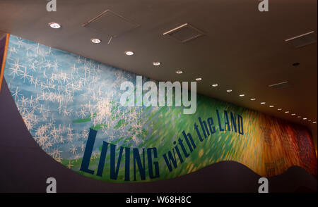 Orlando, FL/USA -7/31/19: Leben mit dem Land fahrt von Chiquita im Disney World EPCOT der erzieht die Besucher über Landwirtschaft gefördert. Stockfoto