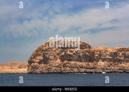 Die Küste von Ras Mohammed National Park im Süden der Sinai, Ägypten Stockfoto