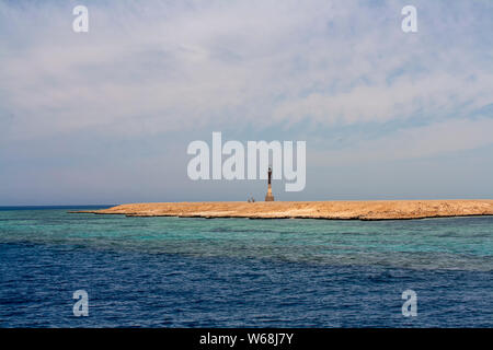 Die Küste von Ras Mohammed National Park im Süden der Sinai, Ägypten Stockfoto