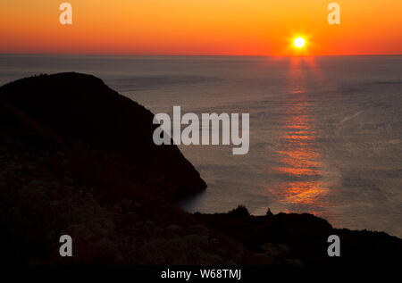 Sunrise, Signal Hill National Historic Site, St. John's, Neufundland und Labrador, Kanada Stockfoto