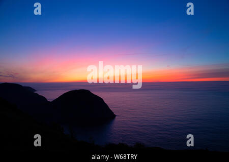 Dawn, Signal Hill National Historic Site, St. John's, Neufundland und Labrador, Kanada Stockfoto