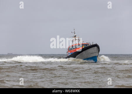 KNRM Rettungsboot NH 1816. KNRM ist die freiwillige Organisation in den Niederlanden mit der Aufgabe, die Rettung von Leben auf See. Stockfoto