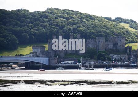 Llandudno, Großbritannien malerische Landschaften inLlandudno North Wales, Kredit Ian Fairbrother/Alamy Stockfotos Stockfoto