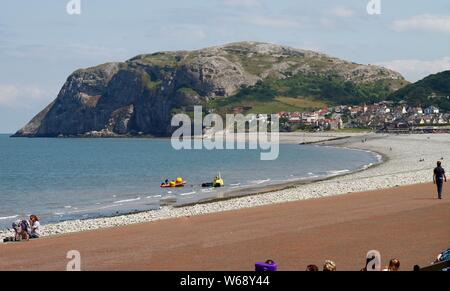 Llandudno, Großbritannien malerische Landschaften inLlandudno North Wales, Kredit Ian Fairbrother/Alamy Stockfotos Stockfoto