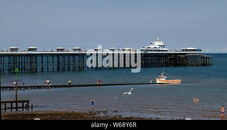 Llandudno, Großbritannien malerische Landschaften inLlandudno North Wales, Kredit Ian Fairbrother/Alamy Stockfotos Stockfoto