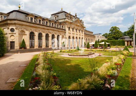 Orangerie im Schlossgarten (Schloss). Fulda, Deutschland, 27.07.2019. Stockfoto