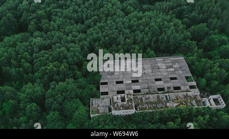 Landschaft von oben Stockfoto