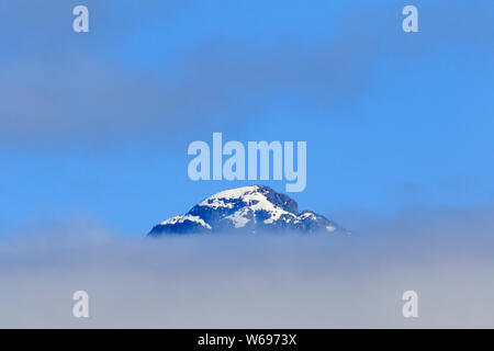 Berg, Port McNeill, Vancouver Island, British Columbia, Kanada Stockfoto