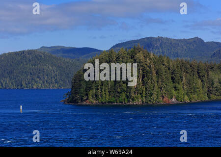 Malcolm Island, Inside Passage, Vancouver Island, British Columbia, Kanada Stockfoto