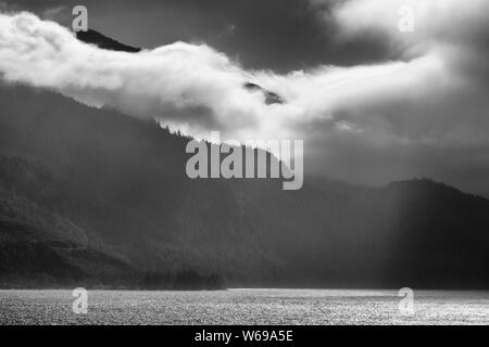 Inside Passage, Port McNeill, Vancouver Island, British Columbia, Kanada Stockfoto