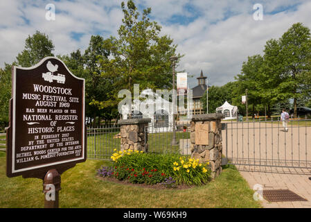 Bethel Woods Center für die Künste Bethel, New York Stockfoto