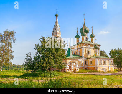 Kirche der Geburt des heiligen Johannes des Täufers in Uglitsch. Der Oblast Jaroslawl. Russland Stockfoto