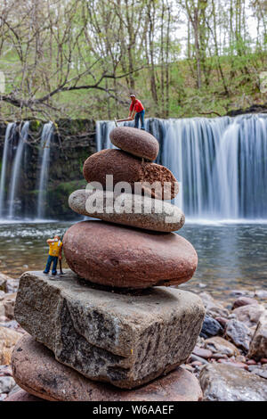 SOUTH WALES TIERE UND LANDSCHAFTEN Stockfoto