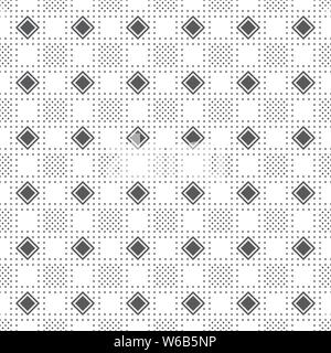 Plaid nahtlose Muster. Klassische Tischdecke Textur. Karierten Stoff Hintergrund. Regelmäßig wiederkehrende geometrische Fliesen mit Rauten. Geometrische cov Stock Vektor