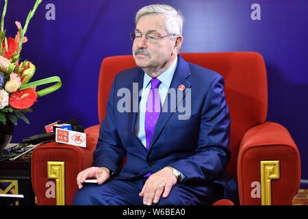 Terry Edward Branstad, Botschafter der Vereinigten Staaten nach China, nimmt an der Eröffnung der 4. China-USA Governors' Forum in Chengdu City, so Stockfoto