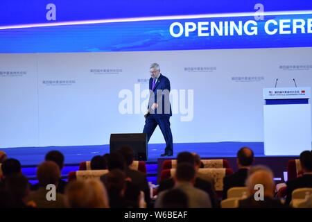 Terry Edward Branstad, Botschafter der Vereinigten Staaten nach China, nimmt an der Eröffnung der 4. China-USA Governors' Forum in Chengdu City, so Stockfoto