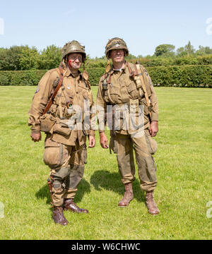 Stonham Scheunen Geschichte lebendig, Lebendige Geschichte, Suffolk, England, Großbritannien 2019 Stockfoto