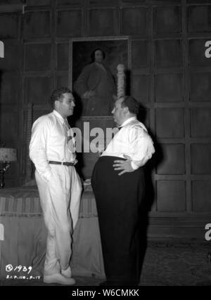 DAVID O. Selznick und Alfred Hitchcock in Rebecca (1940), der von Alfred Hitchcock. Credit: selznick International Pictures/Album Stockfoto