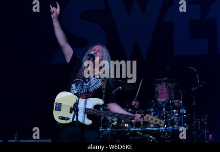 Wacken, Deutschland. Juli 31, 2019. Wacken, Deutschland 01.08. - 03.08.2019: Wacken Open Air - WAO-2019 Die süssen | Verwendung der weltweiten Kredit: dpa/Alamy leben Nachrichten Stockfoto