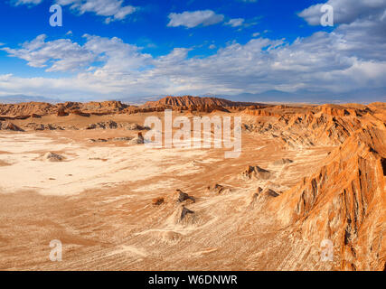 Extreme Gebiet im Tal des Mondes. Atacama Wüste. Chile. Südamerika. Stockfoto