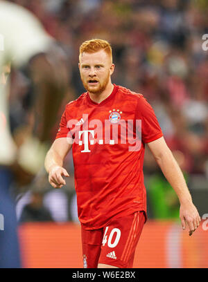 München, Deutschland. Juli 31, 2019. Fabian BENKO, FCB 40 halbe Größe, Porträt, FC BAYERN MÜNCHEN - Tottenham Hotspur 7-8 a.P. Endrunde Fußball AUDI CUP 2019, A l l i a n z a r e n ein München, 31. Juli 2019 FCB, Saison 2019/2020, München Quelle: Peter Schatz/Alamy leben Nachrichten Stockfoto