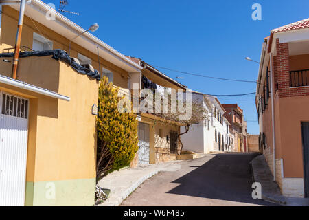 Oria, kleine ländliche Gemeinde in den Bergen von Andalusien Spanien Stockfoto