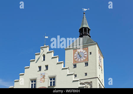 Rathaus, Deggendorf, Bayerischer Wald, Niederbayern, Deutschland Stockfoto