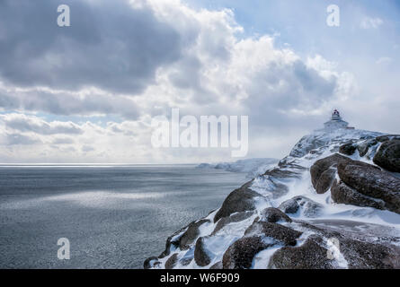 Cape Spear Lighthouse Stockfoto