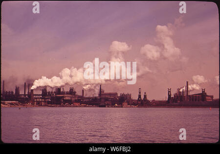 BETHLEHEM STEEL WERK SPARROWS POINT Stockfoto