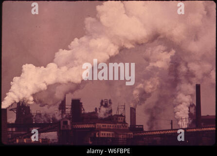 BETHLEHEM STEEL WERK SPARROWS POINT Stockfoto