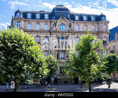 Wilhelminische Gebäude aus dem 19. Jahrhundert, Neustadt, Straßburg, Elsass, Frankreich, Europa, Stockfoto