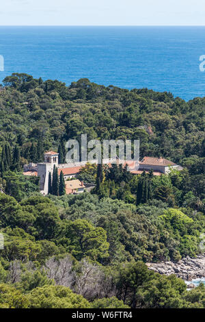 05 Mai 2019, Dubrovnik, Kroatien. Benediktinerkloster in St Mary Stockfoto