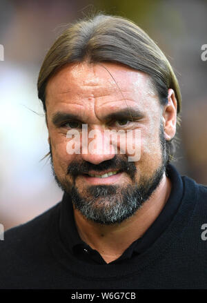 Daniel Farke, Norwich City Manager Stockfoto